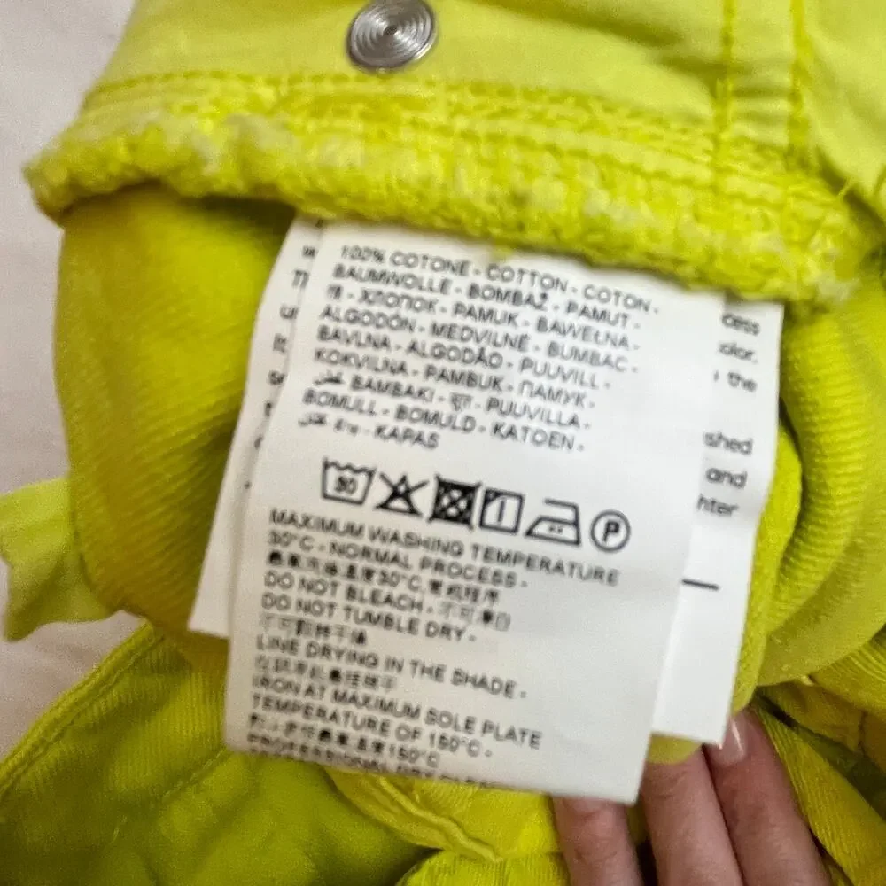 Piombo Neon Mini Skirt XL